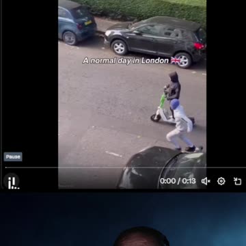 Crime in London gone in under 10 secounds