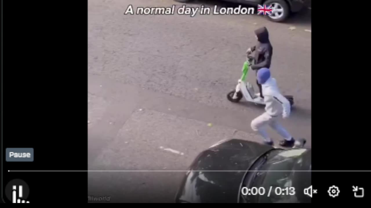Crime in London gone in under 10 secounds