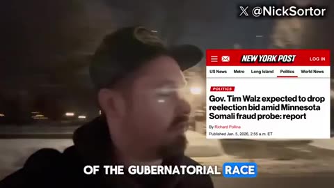 LIVE outside Tim Walz’s residence