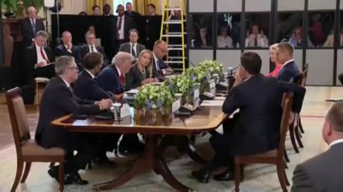 WATCH_ Trump _ European Leaders Hold Ukraine Peace Talks at White House _ AC15