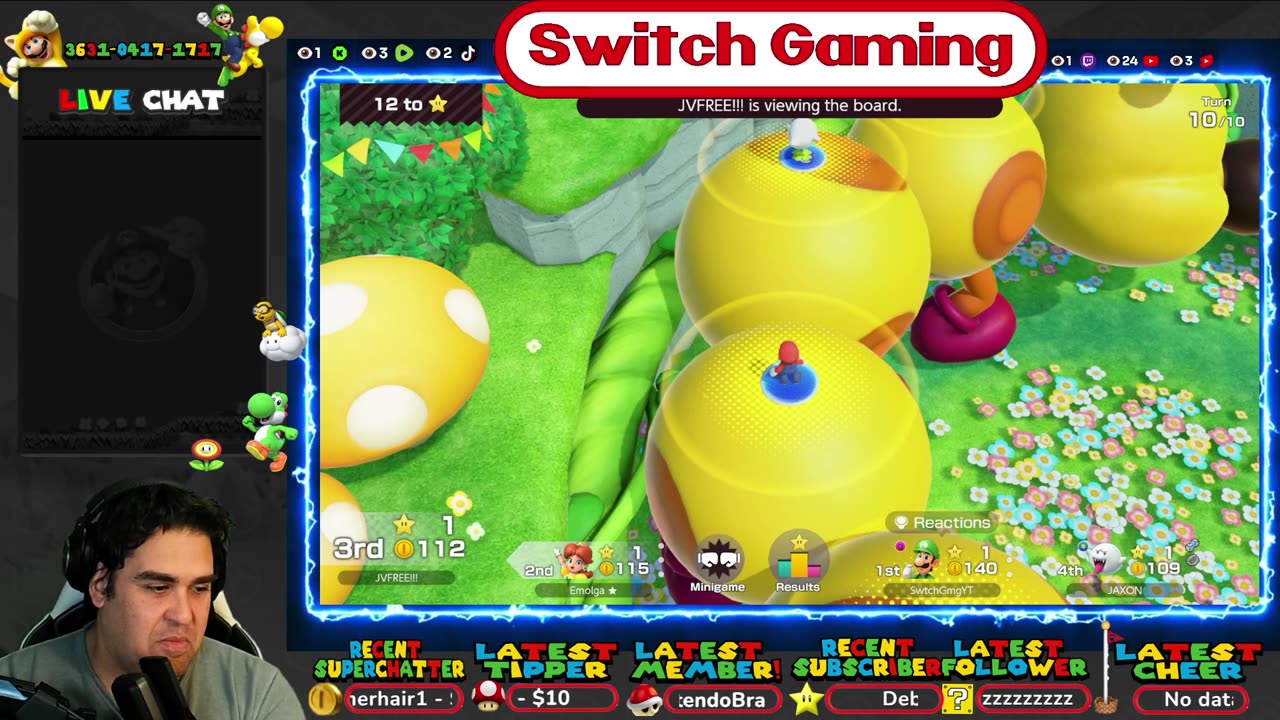 Super Mario Party Jamboree LIVE with Viewers on Nintendo Switch 2!