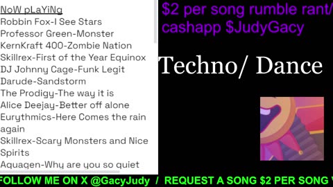DJ Judy Techno/Dance Night