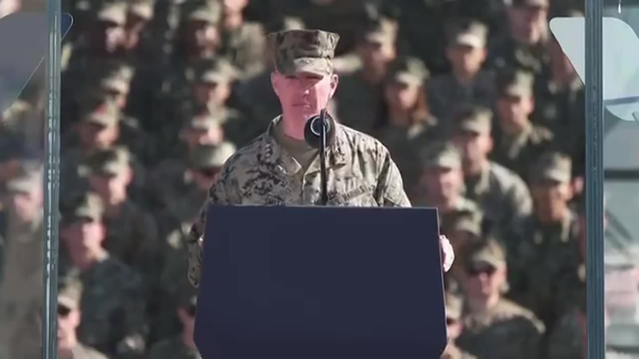 ▶️ Commandant of the US Marine Corps Gen. Eric Smith: 👉 The next fight is coming. Trust me, it's coming.