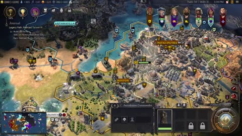 Modern Age, Deity, Tecumseh of Murica - Sid Meier's Civilization 7!