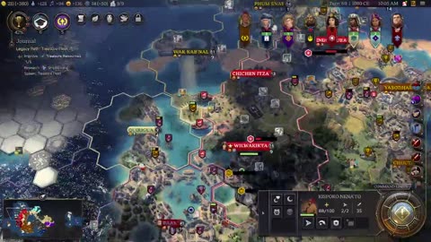 Exploration Age, Deity, Tecumseh of the Shawnee - Sid Meier's Civilization 7!