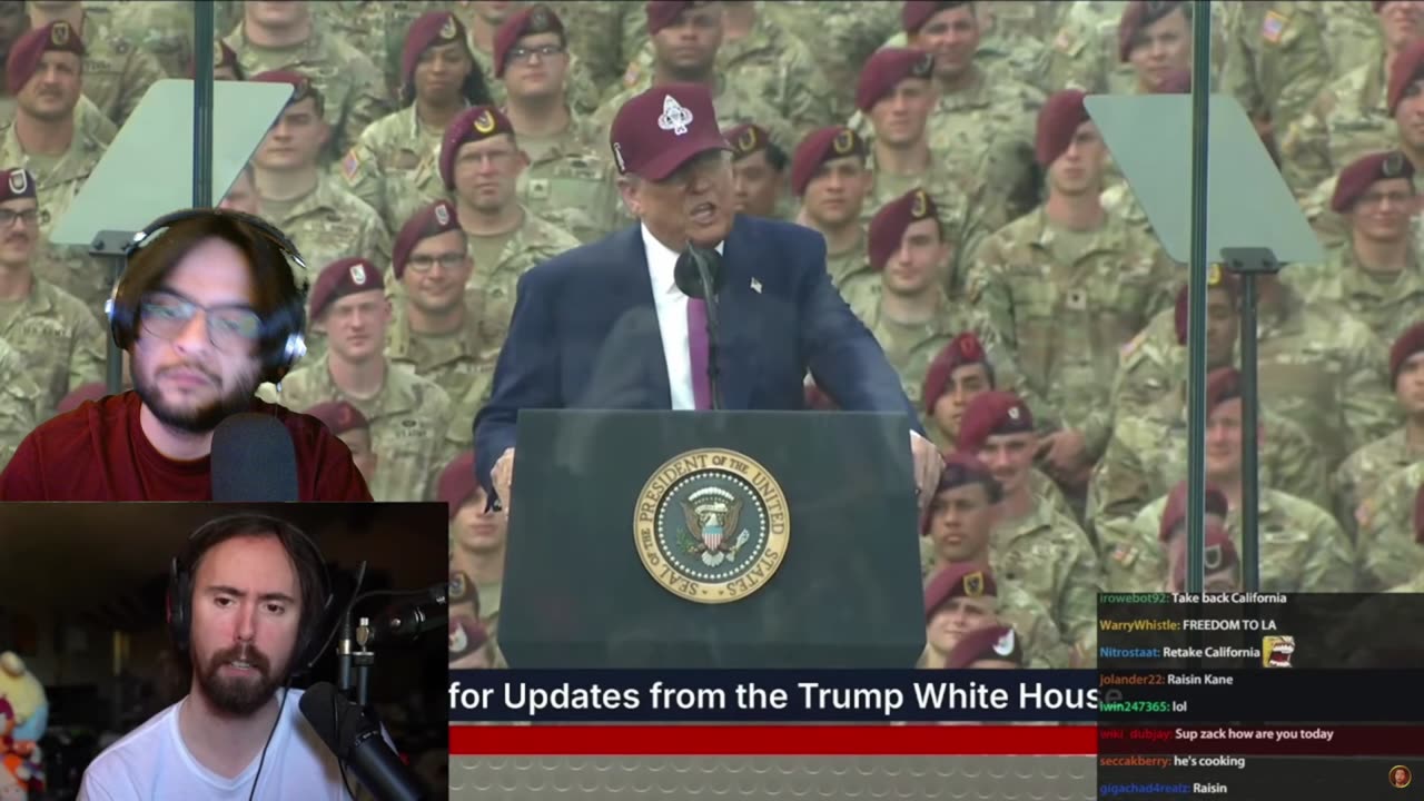 REACT Asmongold We either have a Country or we don't....