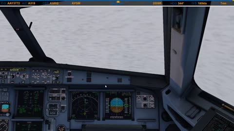 Landing in Portsmouth (KPSM)