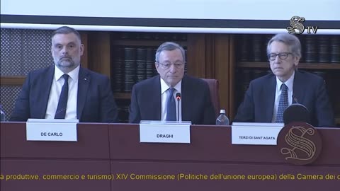 🔴Risposte di Draghi alle domande postegli in occasione della sua audiz. in comm. congiunte (18.3.25)