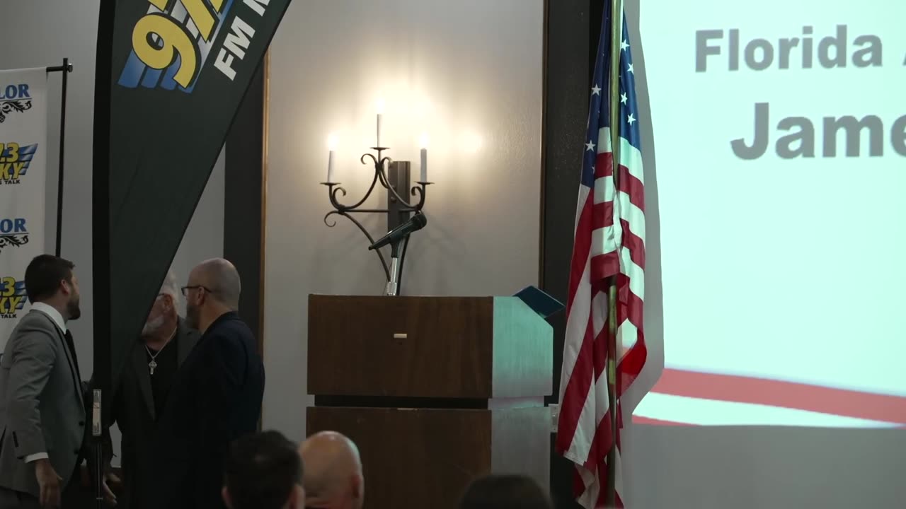 Attorney General James Uthmeier Speaks at The SKY Valor Awards in Gainesville.