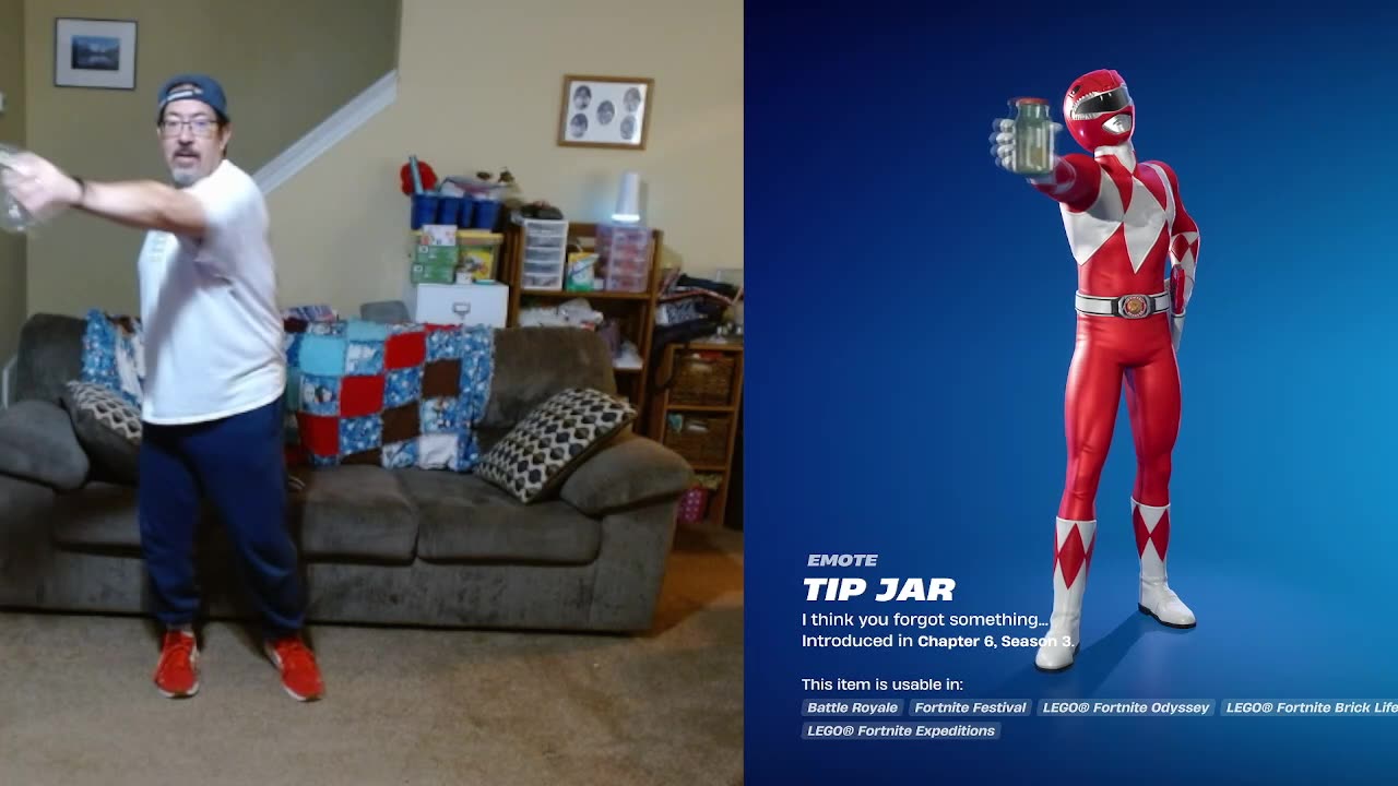FFG Dance Fortnite Emotes Tip Jar