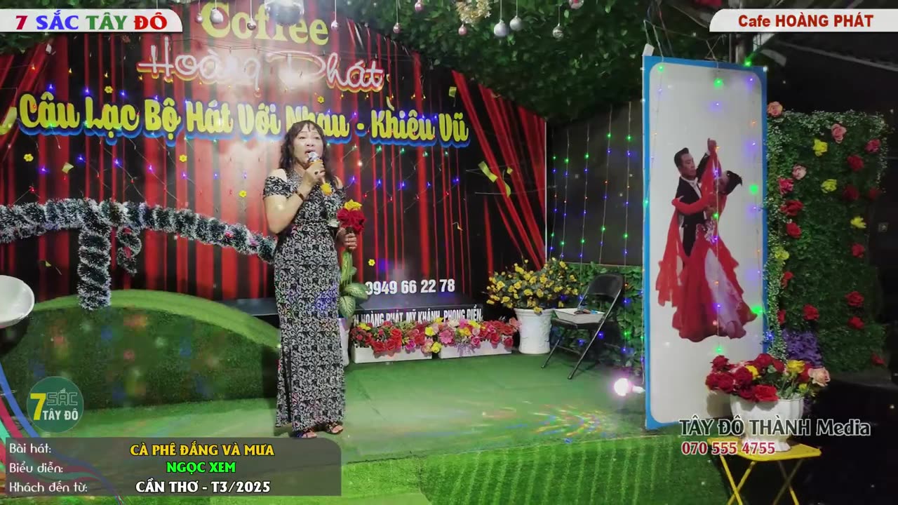 CÀ PHÊ ĐẮNG VÀ MƯA - NGỌC XEM _ 7 Sắc Tây Đô