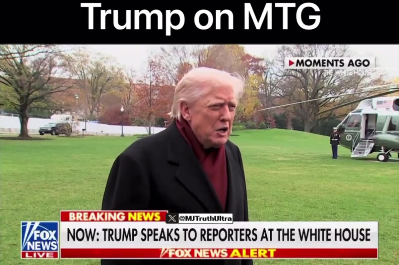 Trump on forgiving MTG