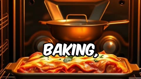 LASAGNA TOP DRYING OUT? (THE STEAM LOCK TRICK!) 🚫🍝🔥