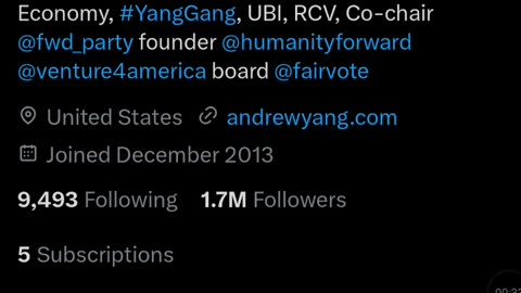 After math and andrew yang