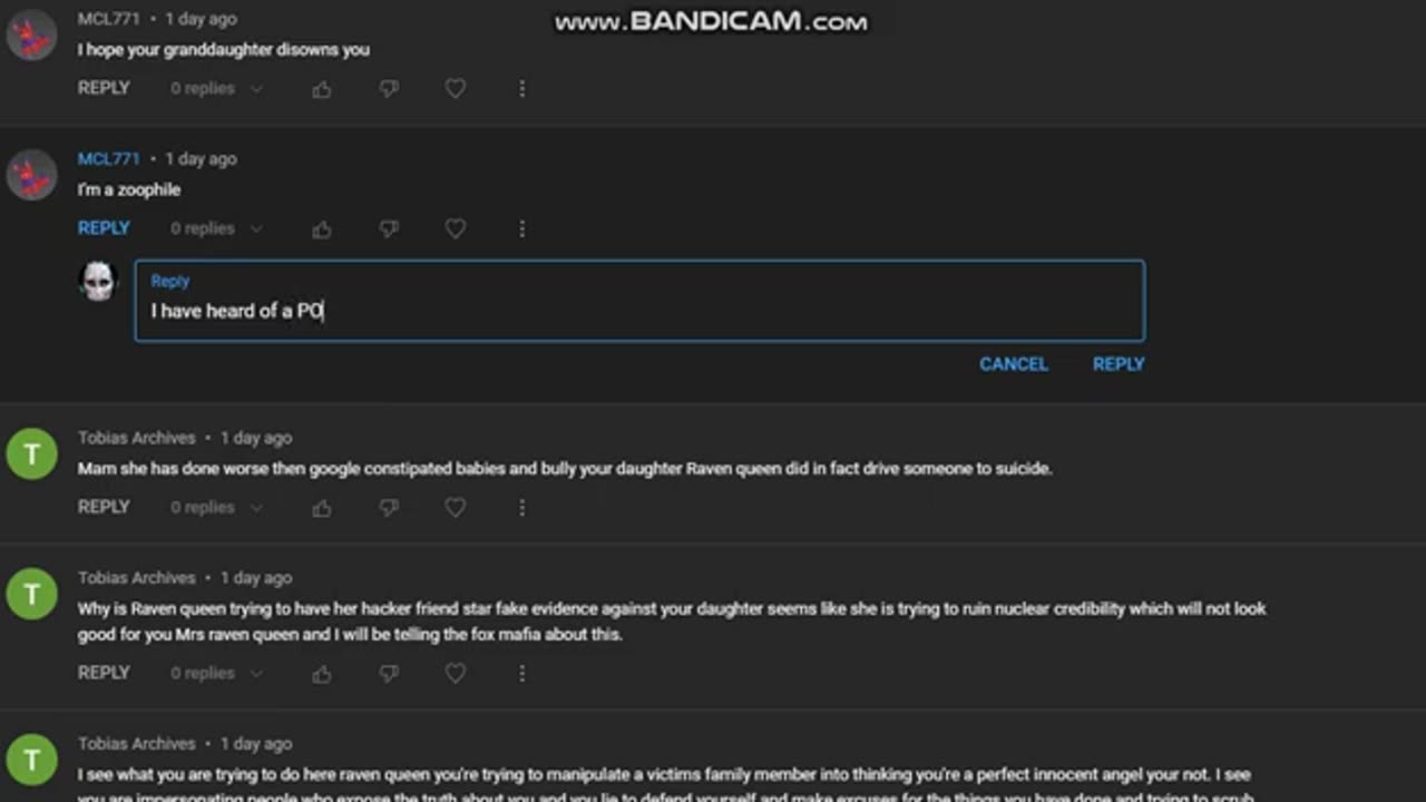 Zoophile and pedo tries stalking my mom exposed