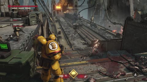 Space Marine 2 40K Imperial Fist powerful gameplay