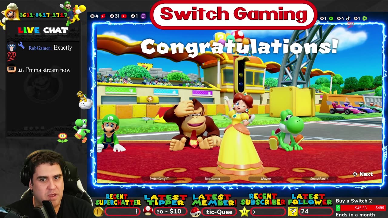 Live Mario Party Madness! Viewer Showdown Time! *LIVE* (Nintendo Switch)*LIVE*