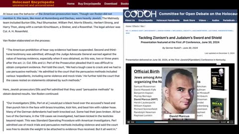 Consequences of The Holocaust... Part 1