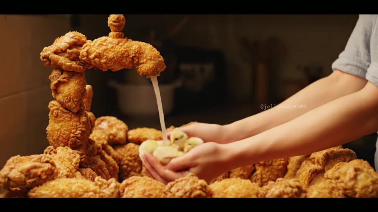 Which sink would you wash your hands in?🍜 #asmr #aiasmr #surreal #oddlysatisfyingvideo