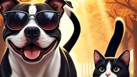 Golden light, golden hearts #anxietyrelief #calmingmusic #lofihiphop #cute #art #cat #lofibeats