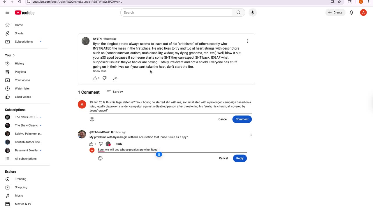 Brian Davis Jr\Rob Reed Archives\Think Hate Crimes are valid defenses\Brickner is Reed's spy