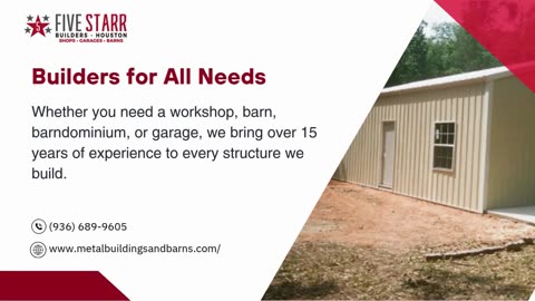 Texas's Trusted Metal Buildings Experts – Five Star Metal Builders