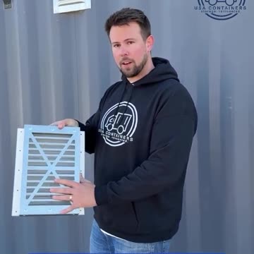 Nathan Demonstrates Rectangular Vents | USA Containers