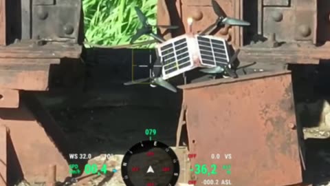 ‼️ Russian FPV drones with solar panels have been spotted in the Kherson region.