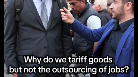 Why do we tariff goods — but not the outsourcing of jobs?