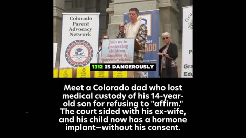 Dad stripped of rights by courts for refusing to give his son puberty blockers