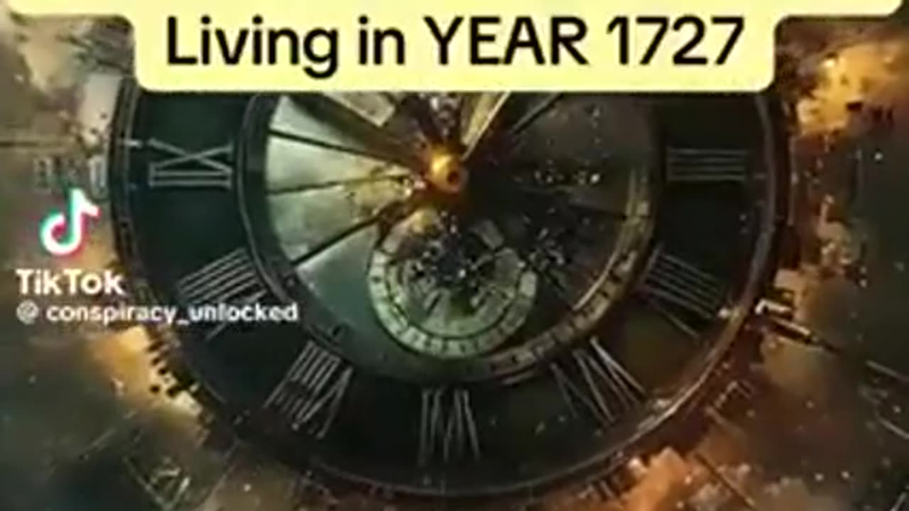 SCIENTIST CLAIMS WE ARE LIVING 📆 IN YEAR 1727❗