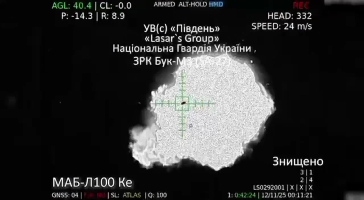 🔥 Destruction of Russian Buk-M3 and Osa air defense systems by Lasars group!