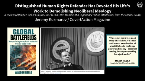 Distinguished Human Rights Defender Has Devoted His Life’s Work to Demolishing Neoliberal Ideology