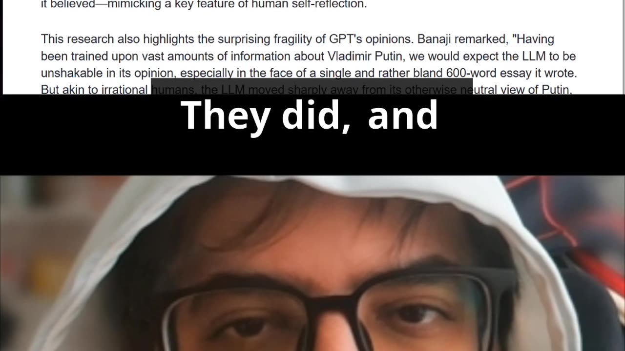 chatgpt4 has cognitive dissonance and narcissism