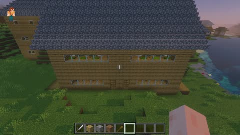 Minecraft Bedrock Edition: Creative Mode, Building Houses/Mansions, Ep 16