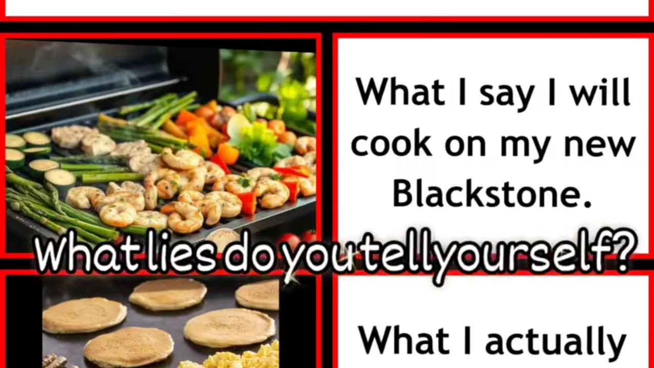 What do you lie to yourself about?