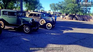 Tucson streets come alive with charming vintage cars!