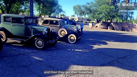 Tucson streets come alive with charming vintage cars!