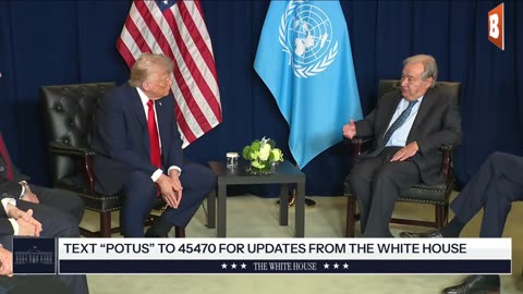 LIVE: President Trump Meets with the UN Secretary-General...