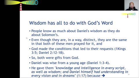 RE 441 Today, Wisdom Can Only Be Found in God's Word Through Holy Spirit