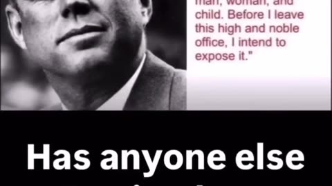 Has anyone else "Noticed" ? All Assassinated Presidents were against the BANKS