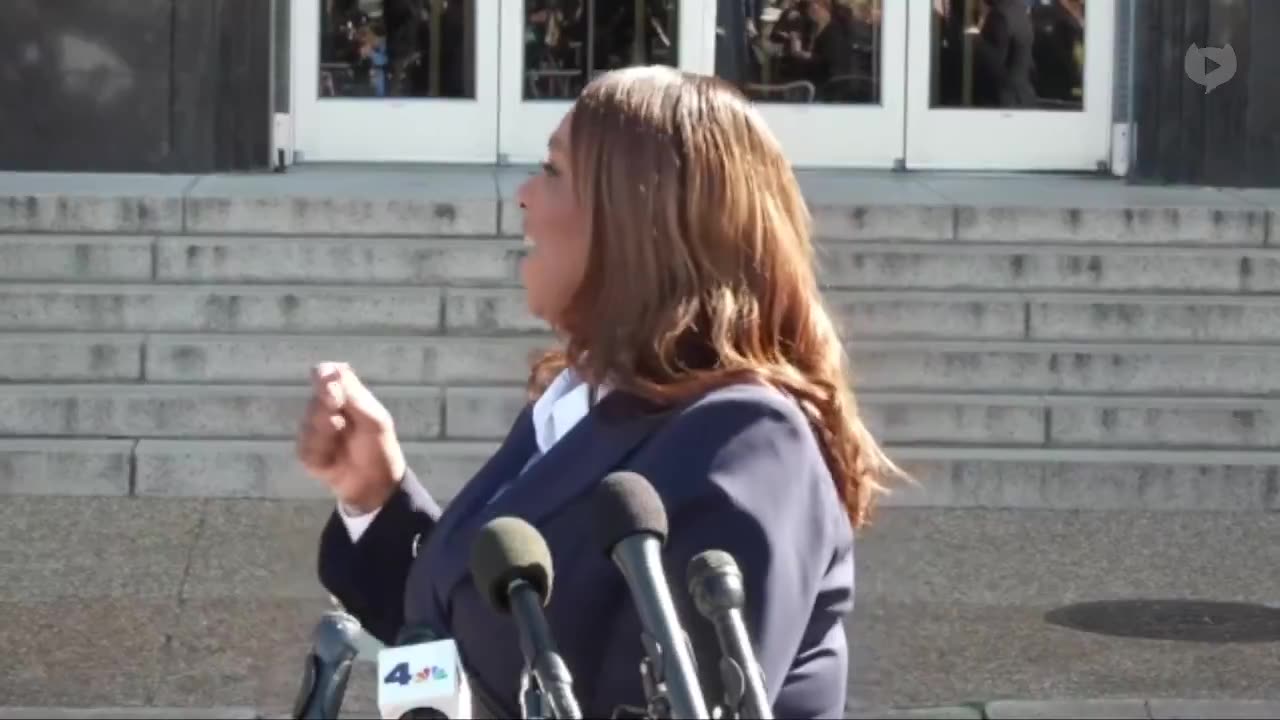 New York AG Letitia James after pleading not guilty to federal charges: "This is about all of us"