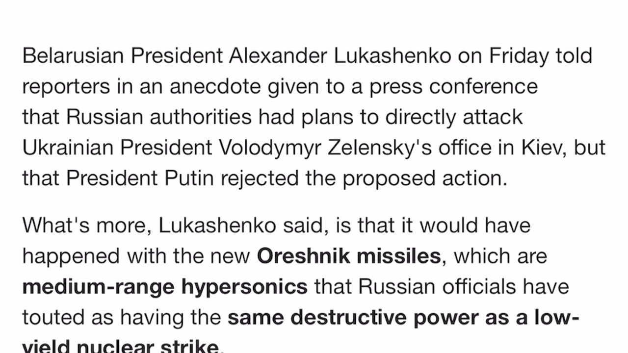 Russian is having mercy on Ukraine.. For now…