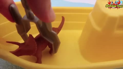 Sharpening Stegosaurus Back with Stone to Make it Sharper and Stronger