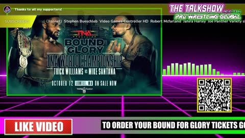 Mike Santana to Challenge Trick Williams for the TNA World Championship at Bound For Glory