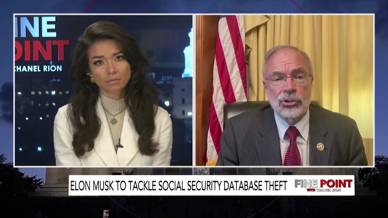 Fine Point - Elon Musk To Tackle Social Security Database Theft, W/ Rep. Andy Harris - 4/1/2025