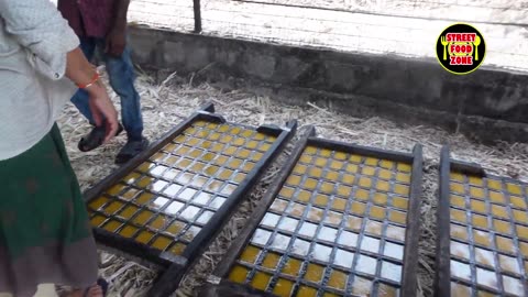 Jaggery Making Process | Traditional Method | Village Style Jaggery Recipe | India