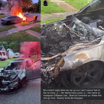 The man said, “You’re going to jail.” She replied, “I can buy you a new car, please.” 😳