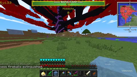Minecraft laying seige on the queen orespawn
