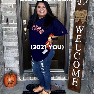 Her journey to loss weight from 2024 to 2024